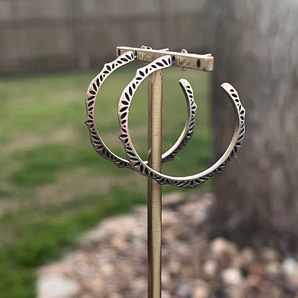 Sterling Silver Sophee Hoops